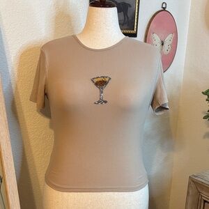 Espresso Martini Ribbed Tee